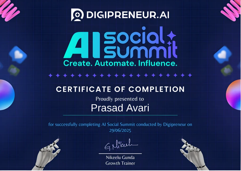 Prasad Avari, ALP Digi Solutions